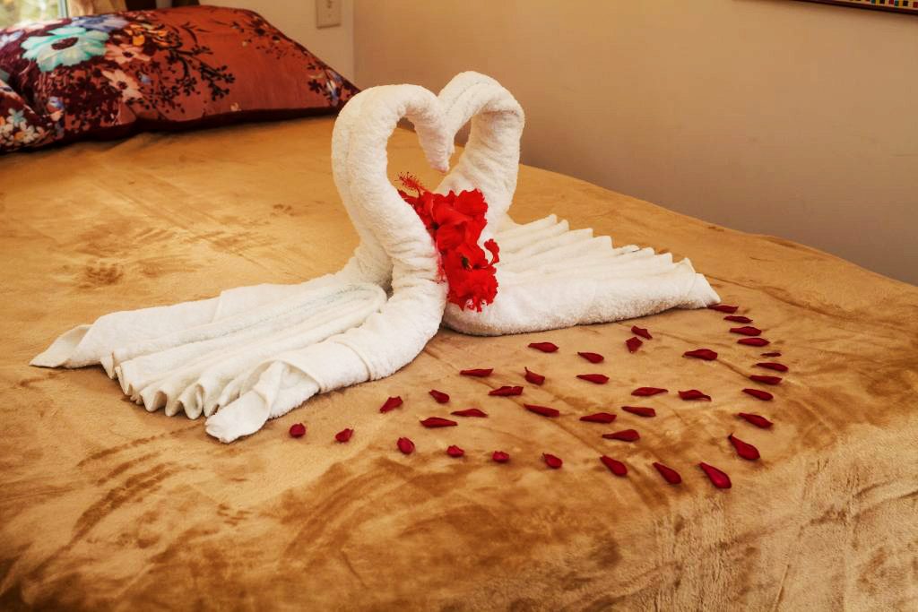 well made bed swan