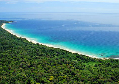 long beach playa large isla bastimentos beautiful day caribbean