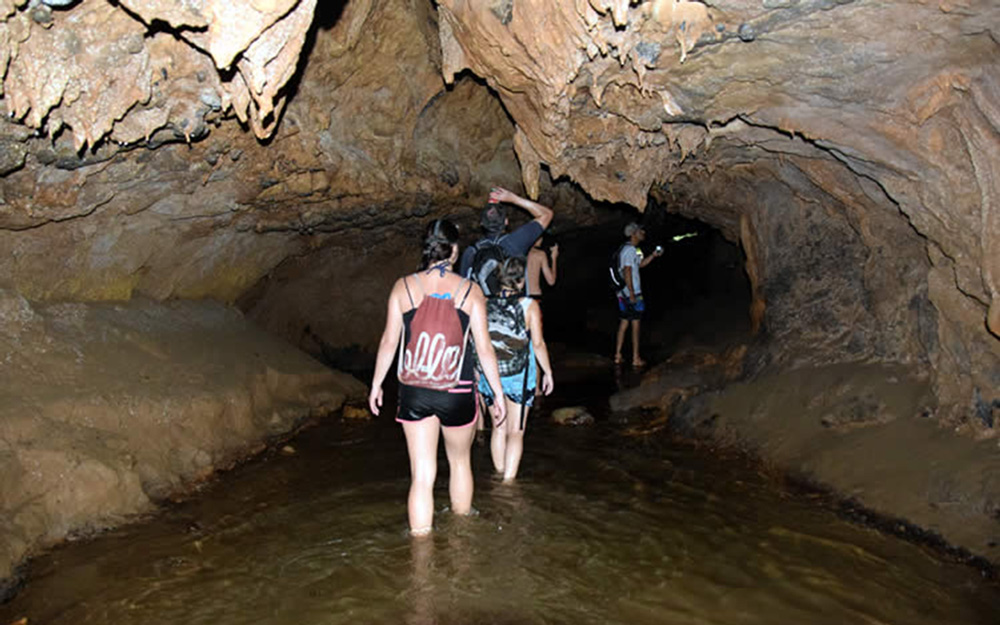 Inside Nivida Cave